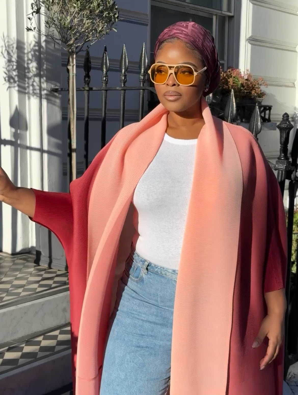 Doyenne Pleated Robe