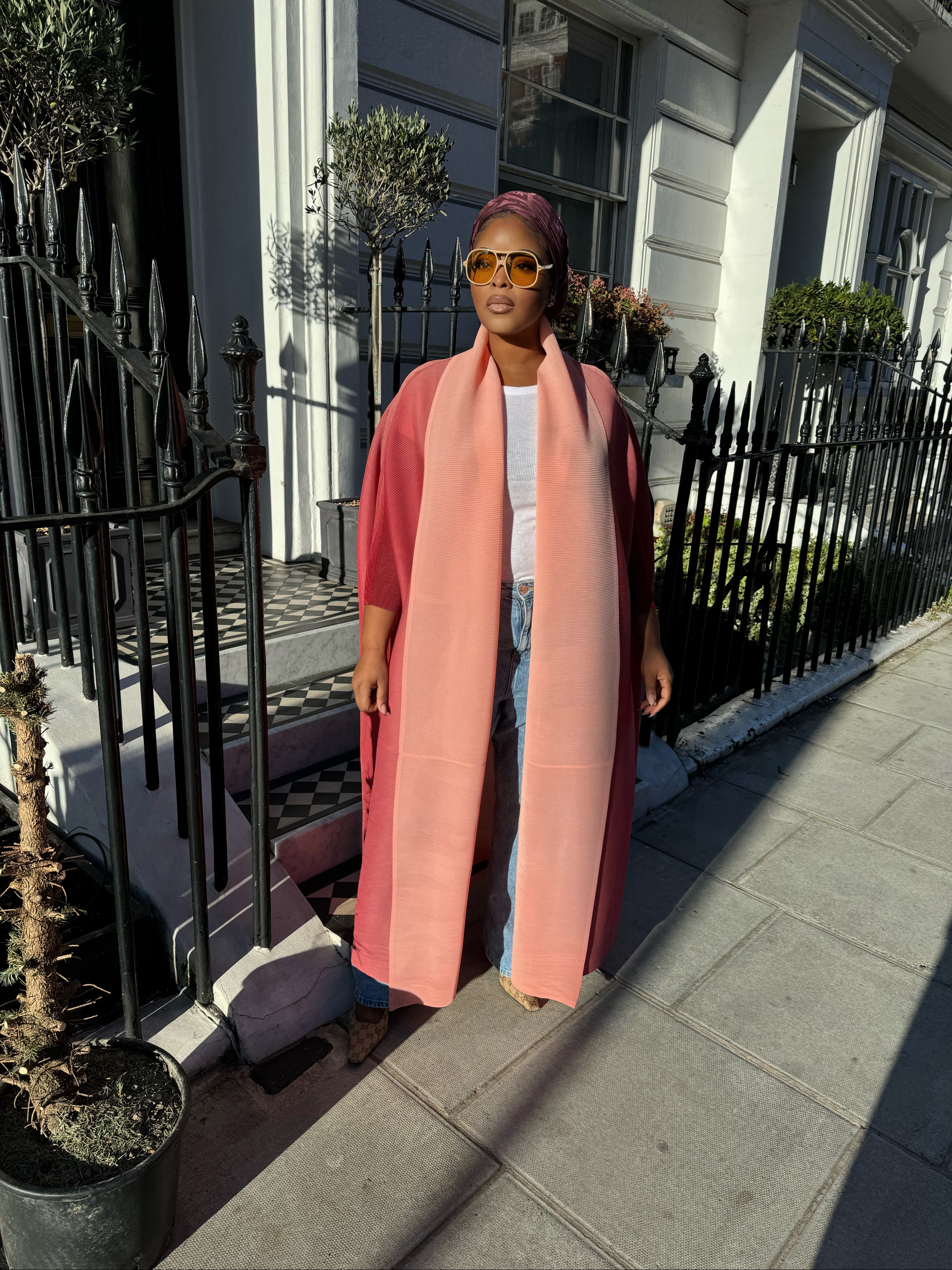 Doyenne Pleated Robe